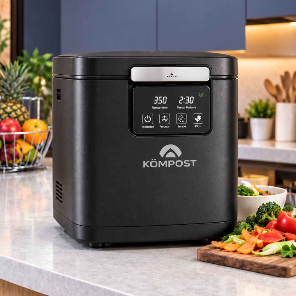 KÖMPOST Clásica en una cocina moderna